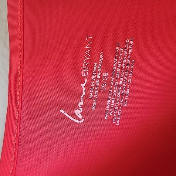 Lane Bryant 00's Vibe 26/28 embellished Bling tiered Frilly Ruffle Front tank - Picture 4 of 6